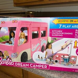 Barbie Dream Camper - Pink and White